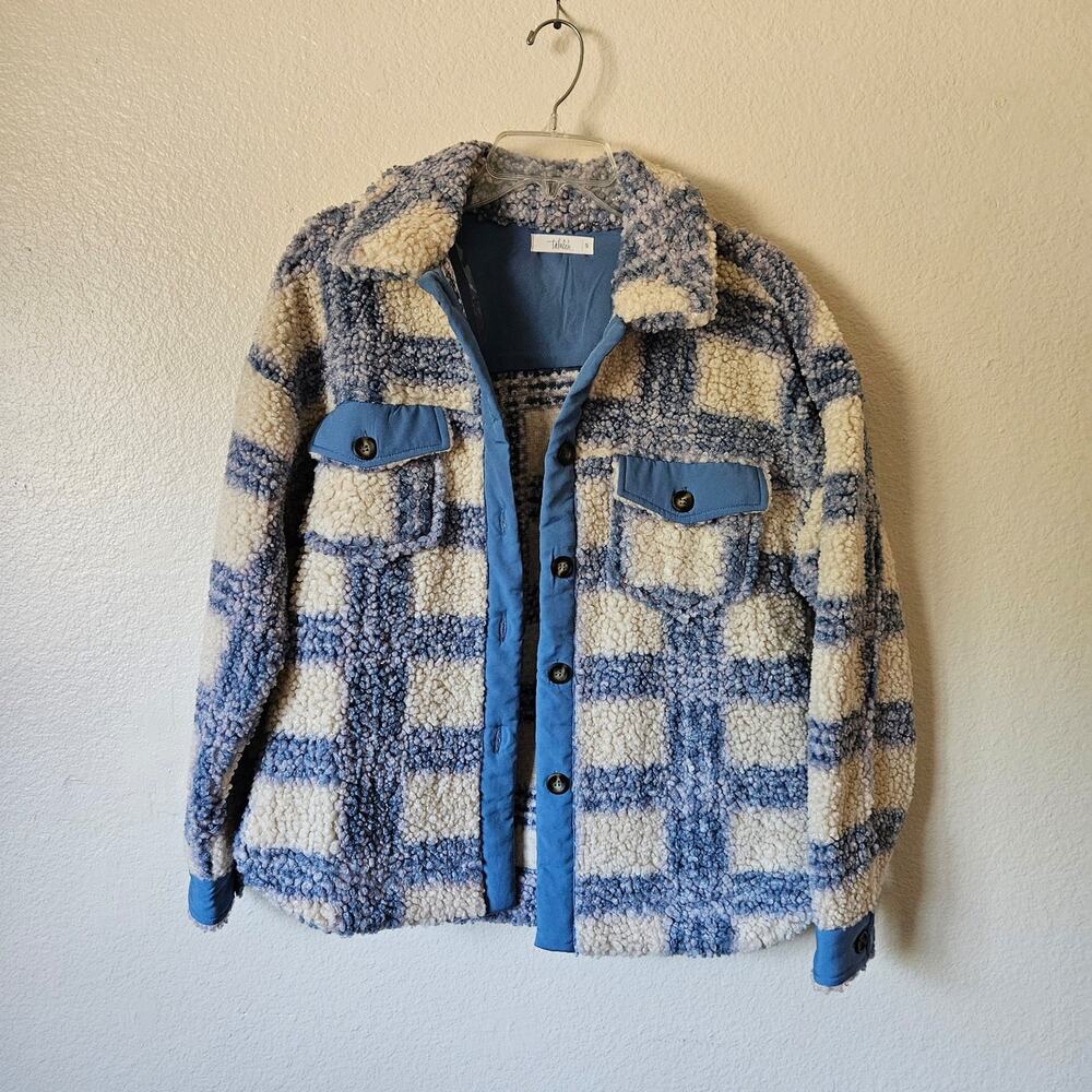 Plaid Button Up Jacket